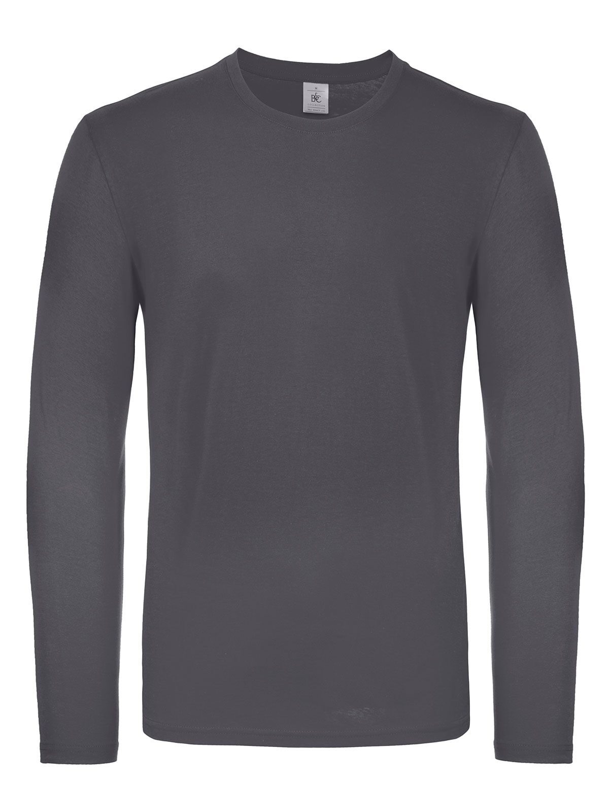 Camiseta masculina #E150 Manga longa - DG670 - Cinza Escuro
