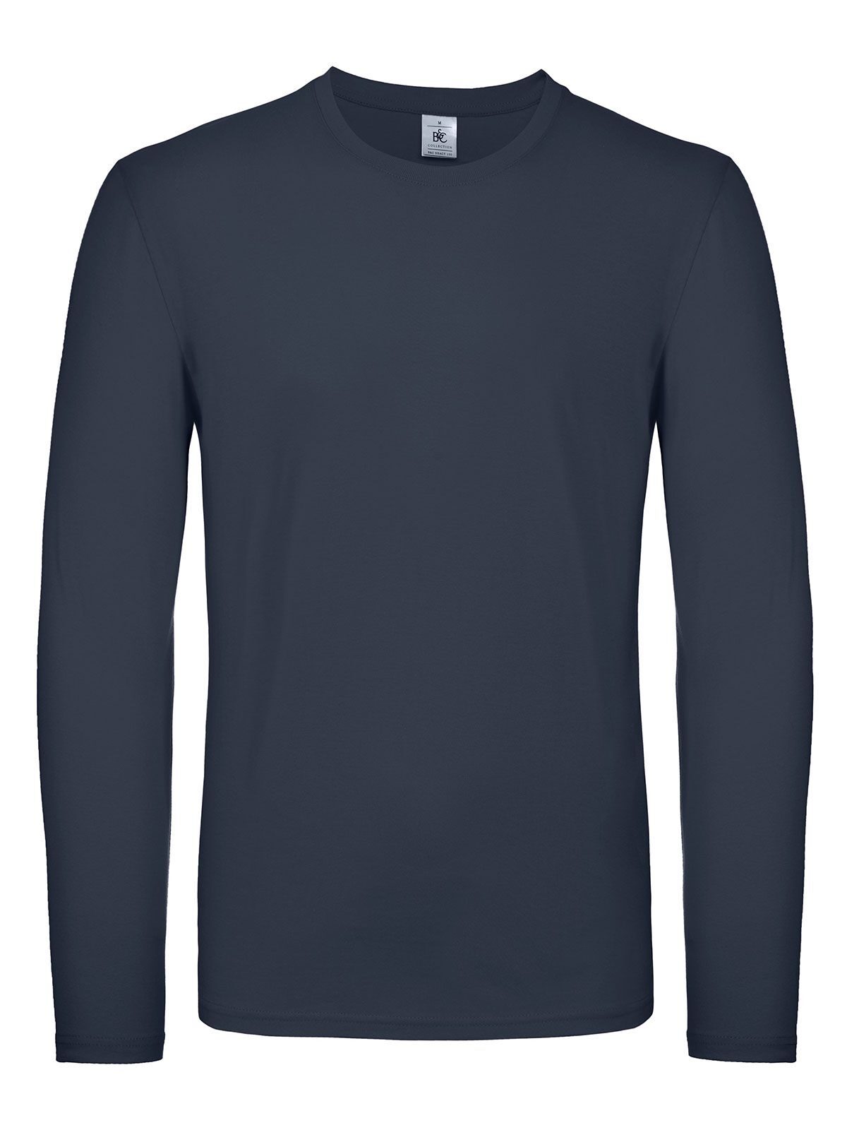 Camiseta masculina #E150 Manga longa - NA003 - Marinha