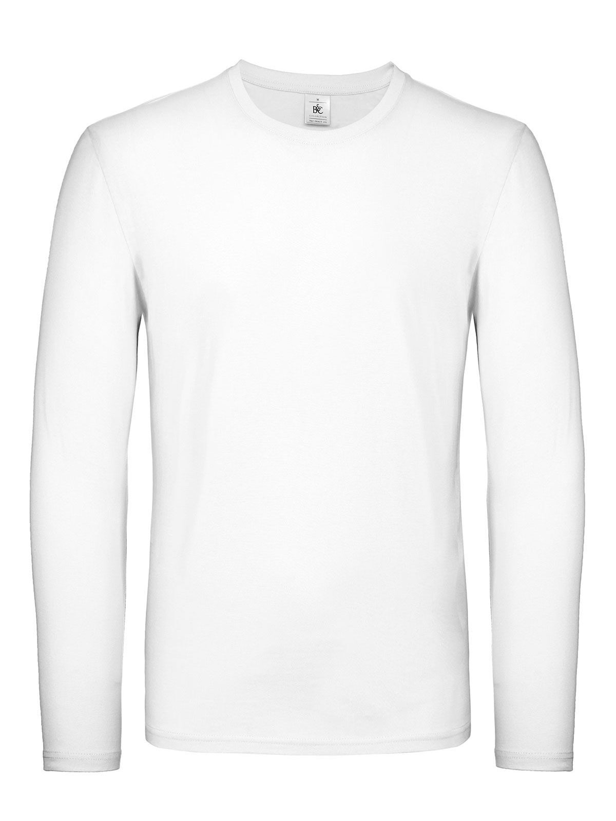 Camiseta masculina #E150 Manga longa - WH001 - Branco