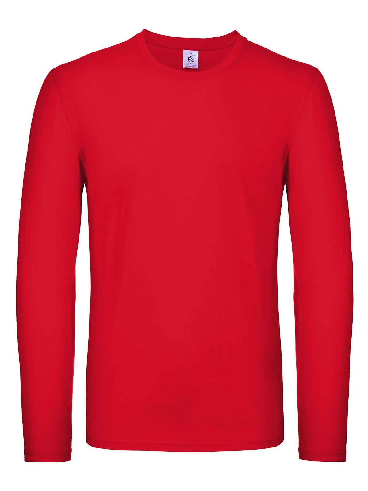 Camiseta masculina #E150 Manga longa - RE004 - Vermelho