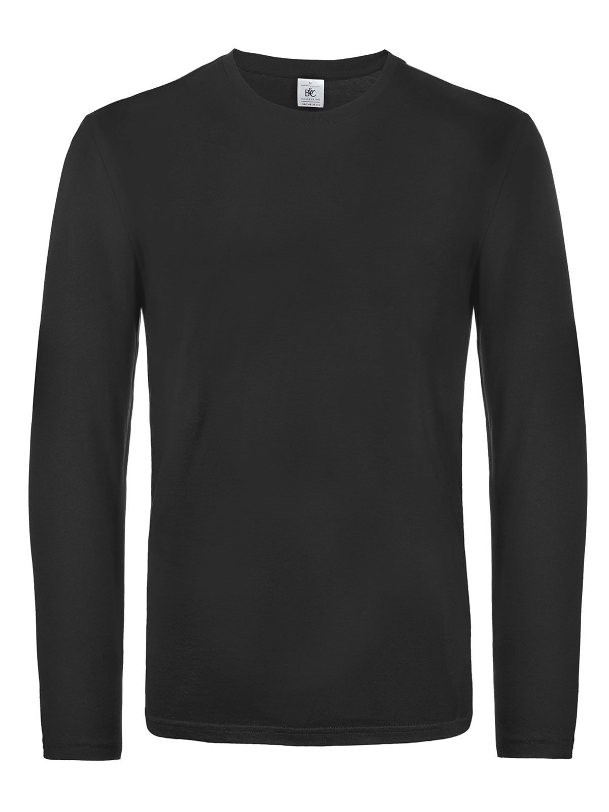 Camiseta masculina #E190 Manga longa - BL002 - Preto