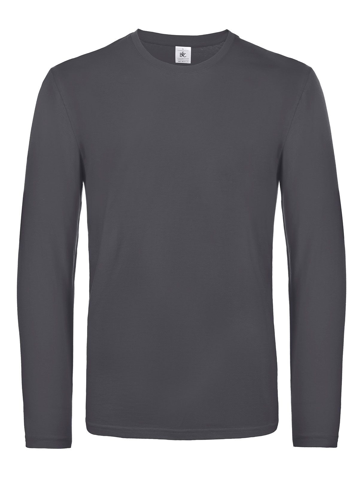Camiseta masculina #E190 Manga longa - DG670 - Cinza Escuro
