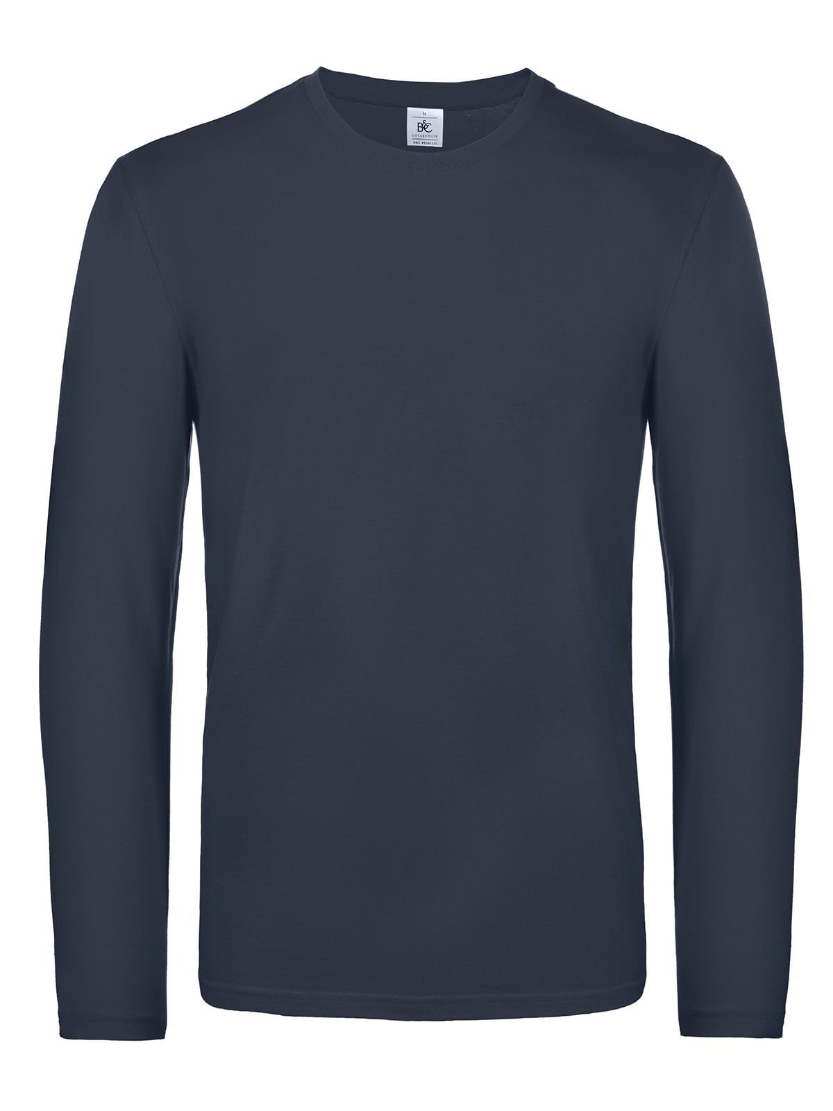 Camiseta masculina #E190 Manga longa - NA003 - Marinha