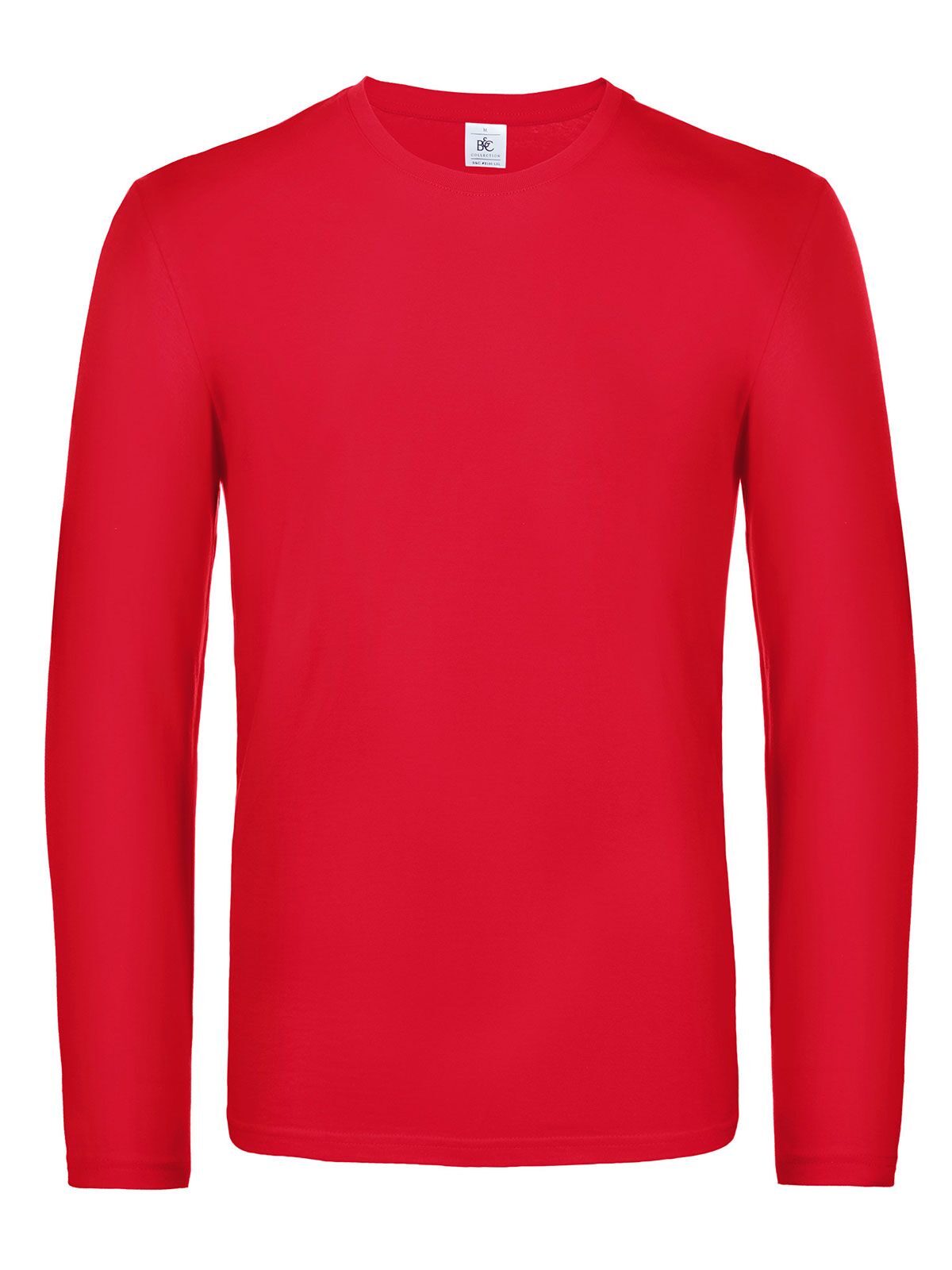 Camiseta masculina #E190 Manga longa - RE004 - Vermelho