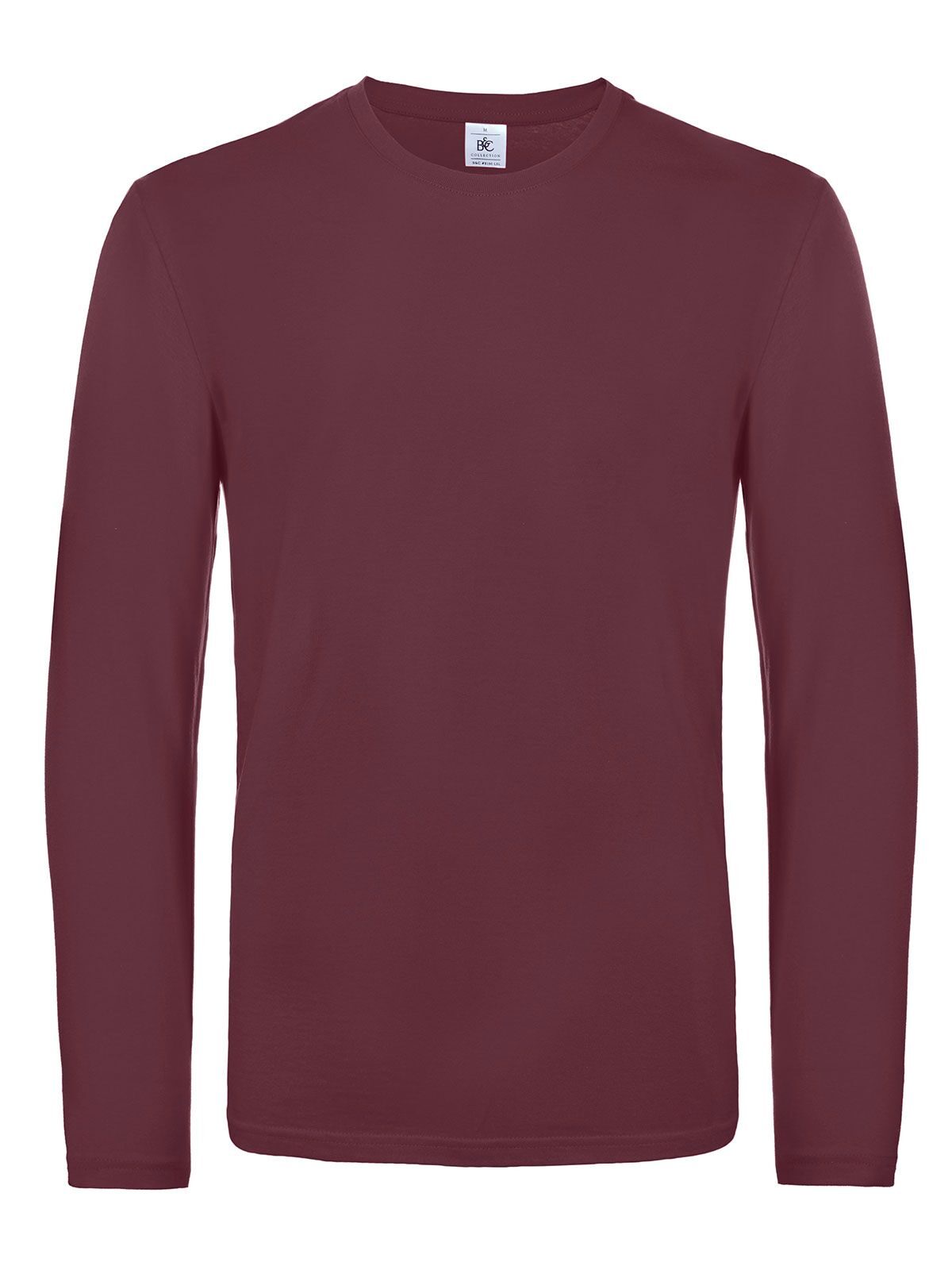 Camiseta masculina #E190 Manga longa - BU370 - Borgonha