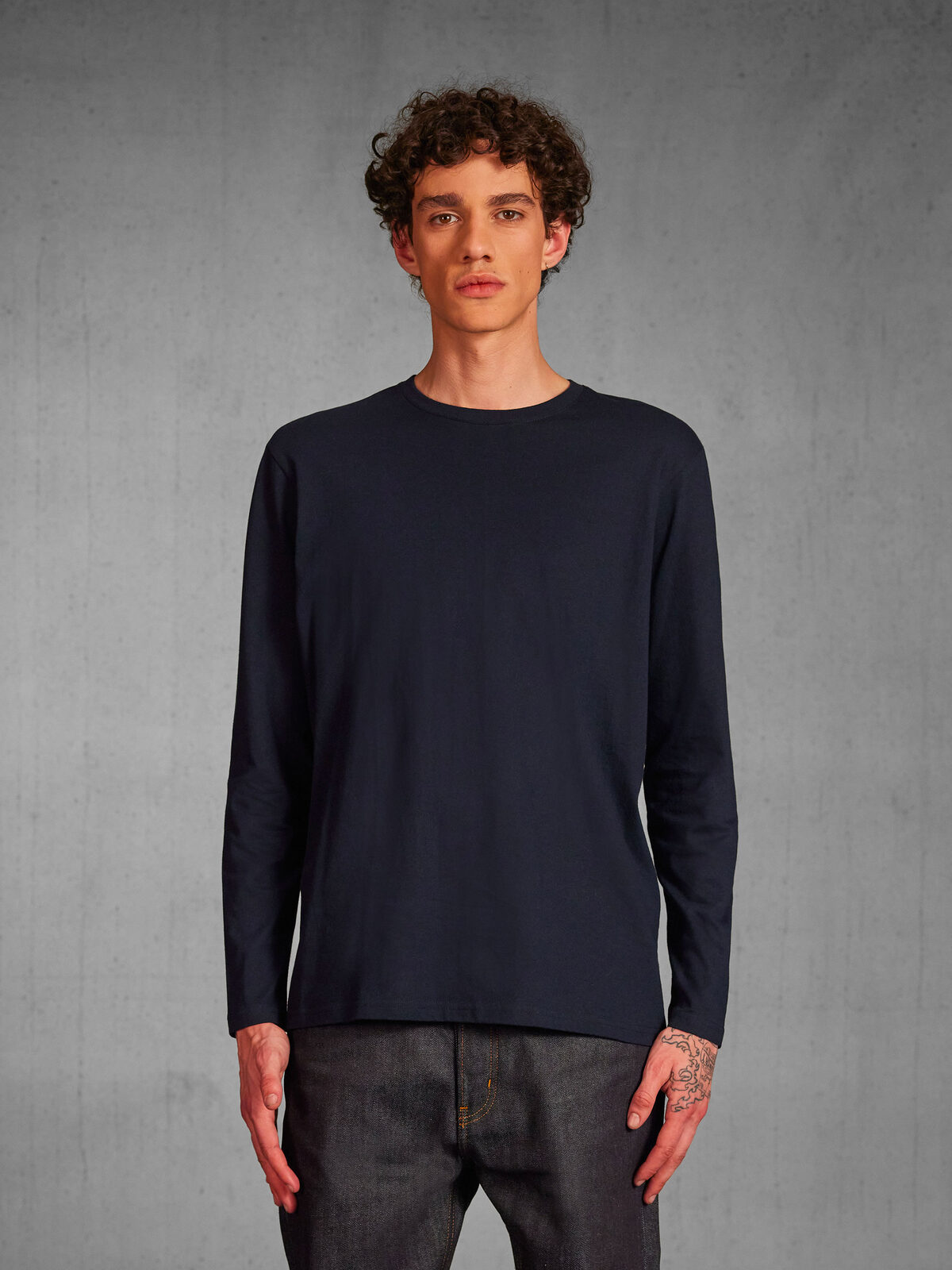Camiseta masculina #E190 Manga longa