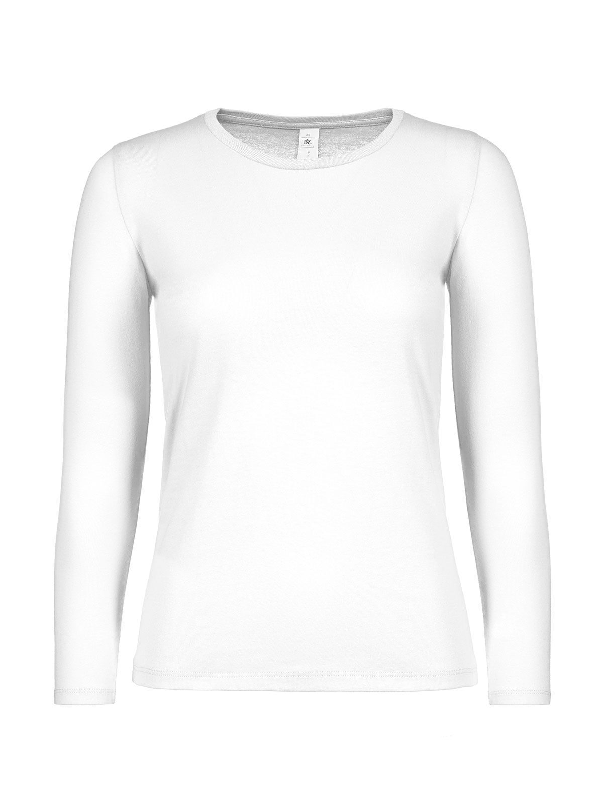 Camiseta feminina #E150 Manga longa - WH001 - Branco