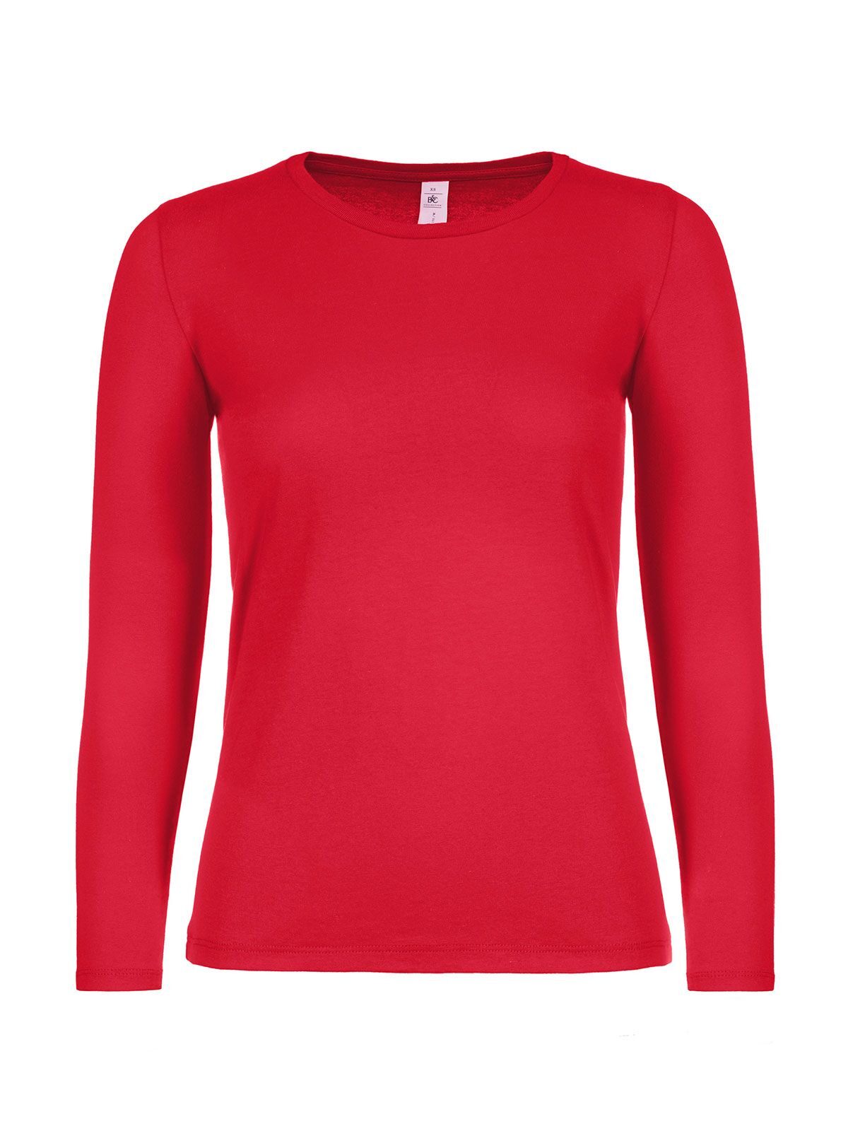 Camiseta feminina #E150 Manga longa - RE004 - Vermelho
