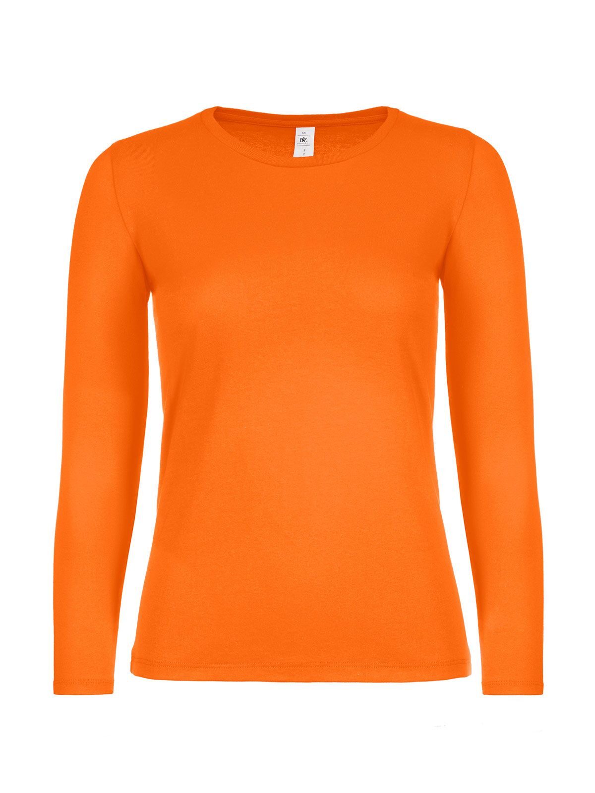 Camiseta feminina #E150 Manga longa - OR235 - Laranja