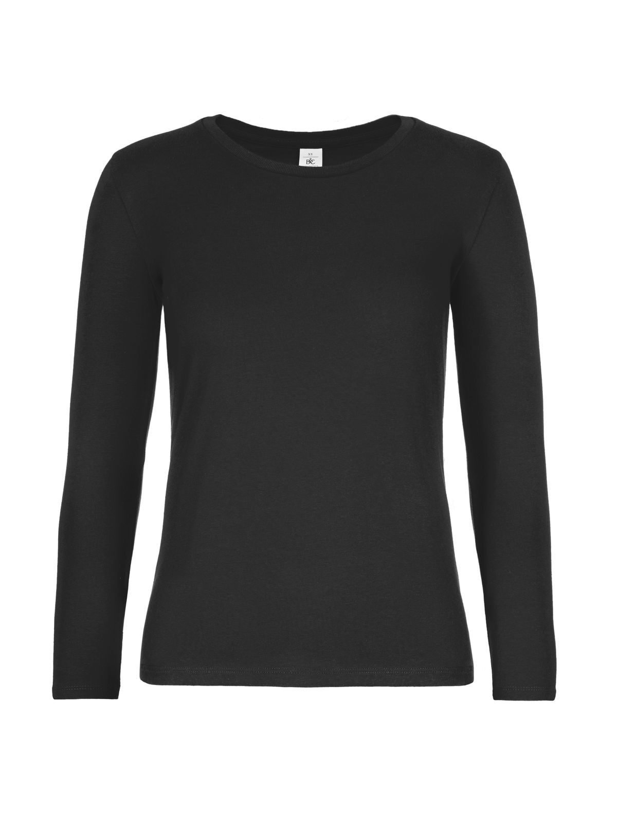 Camiseta feminina #E190 Manga longa - BL002 - Preto
