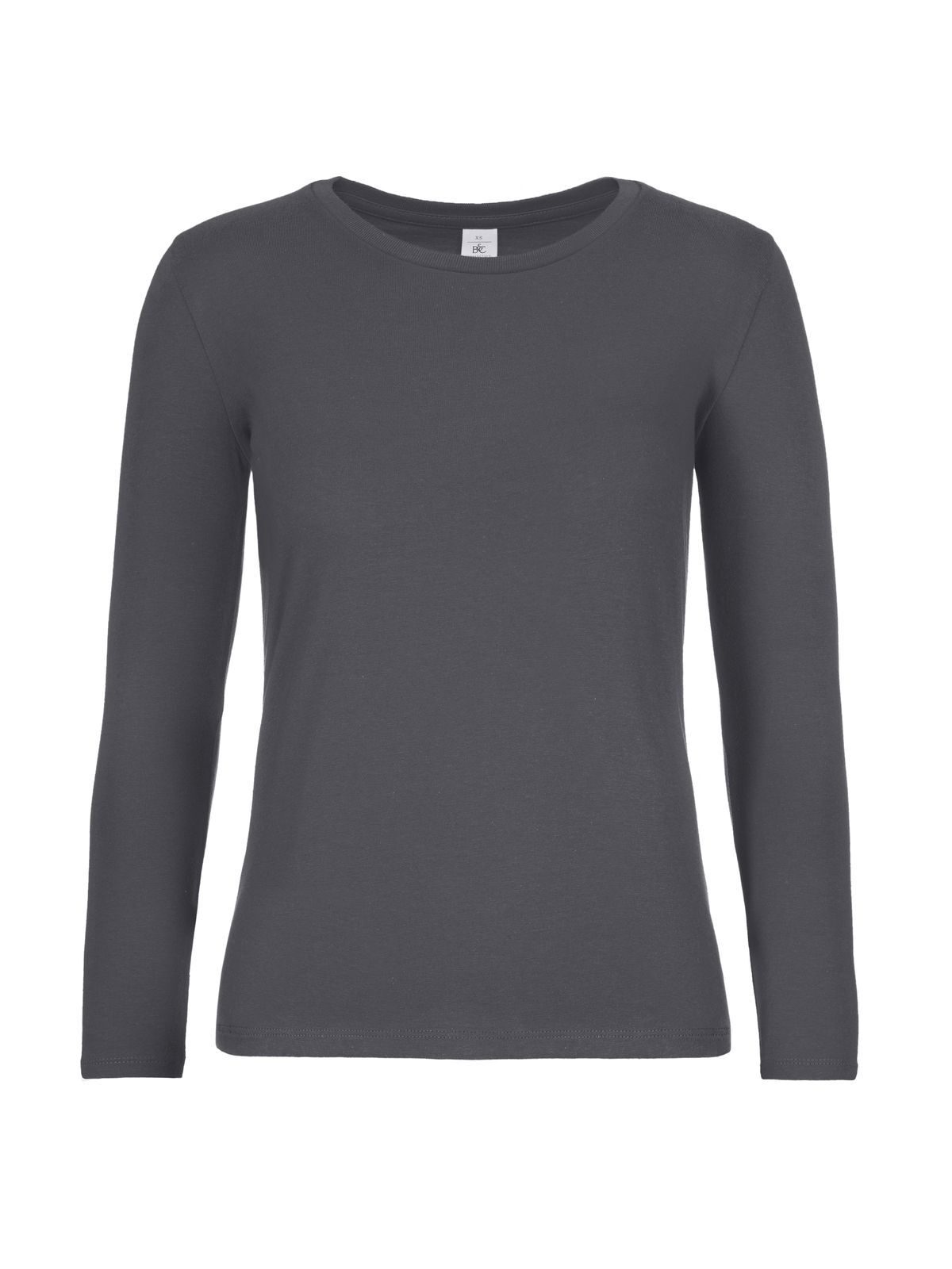 Camiseta feminina #E190 Manga longa - DG670 - Cinza Escuro