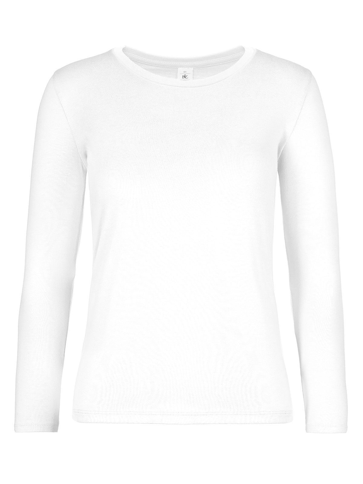 Camiseta feminina #E190 Manga longa - WH001 - Branco