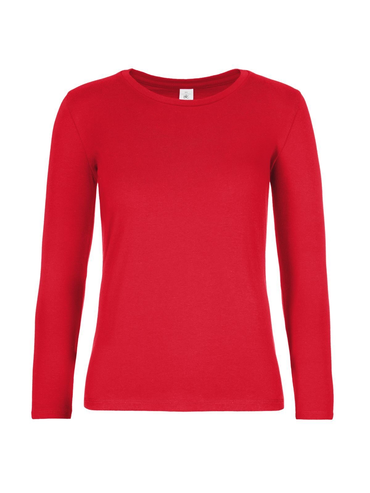 Camiseta feminina #E190 Manga longa - RE004 - Vermelho