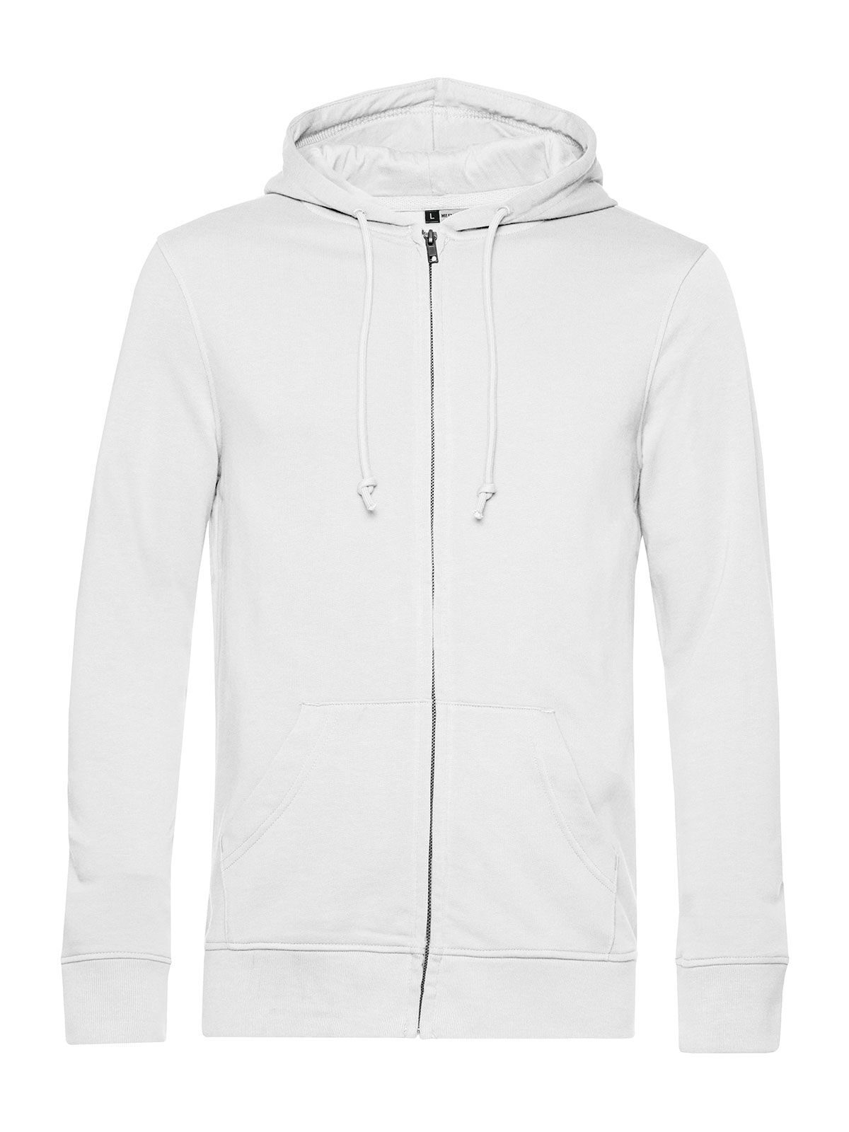 Jaqueta com capuz e zíper Inspire_° - WH001 - Branco