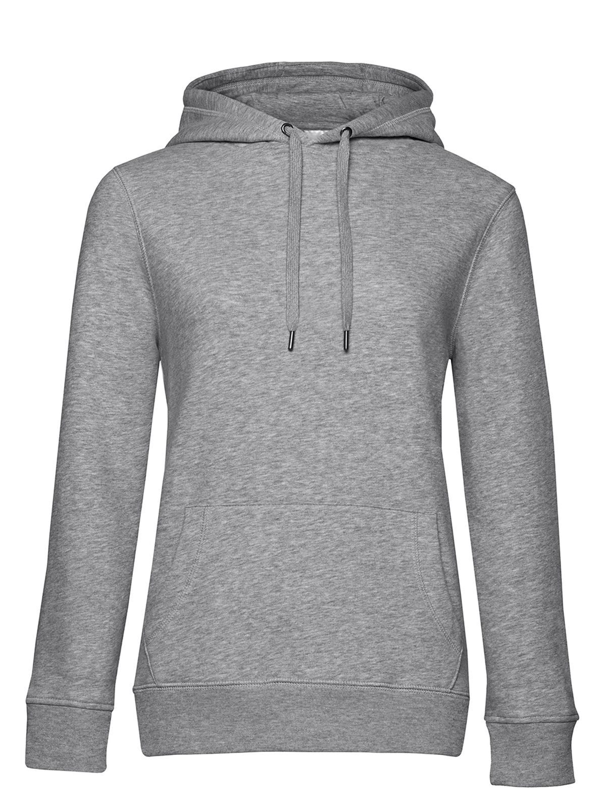 Moletom com capuz QUEEN_° - HG610 - Cinza Mesclado