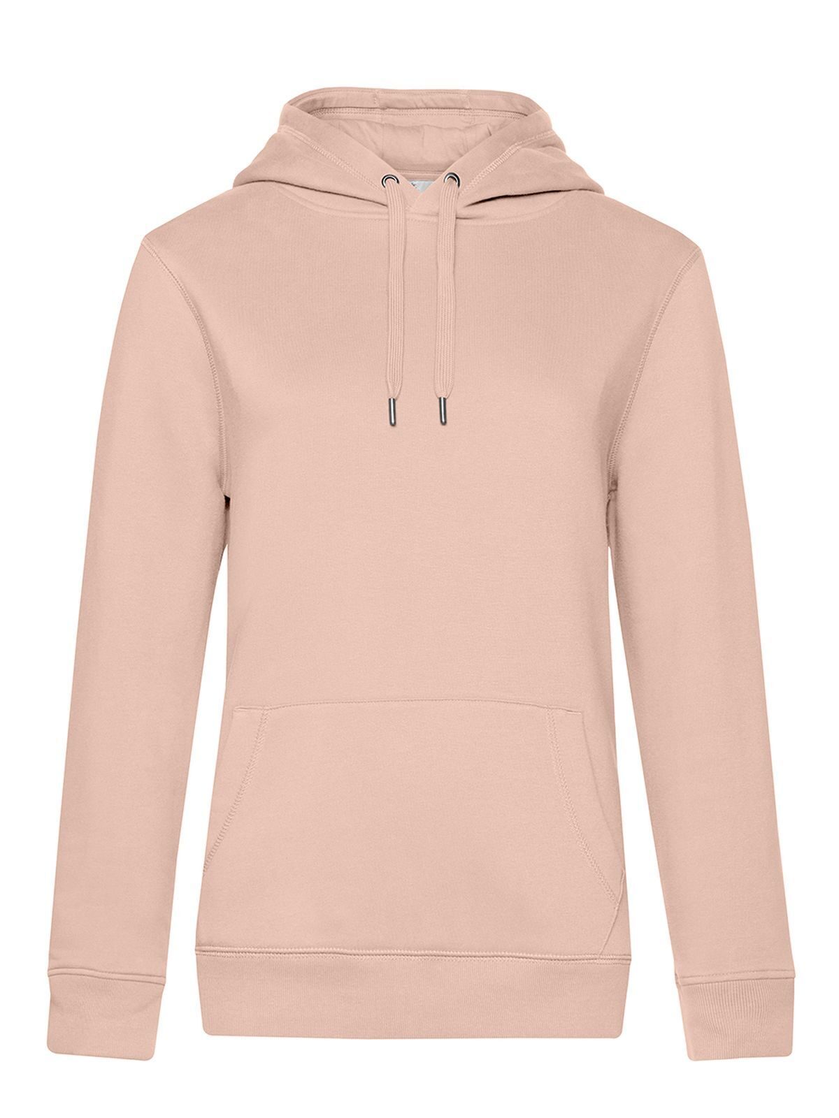 Moletom com capuz QUEEN_° - SR306 - Rosa Suave