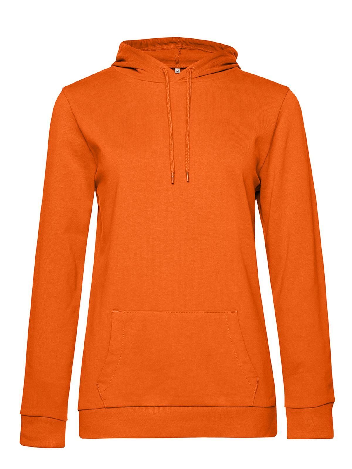 Moletom com Capuz Feminino - PO233 - Laranja Pura