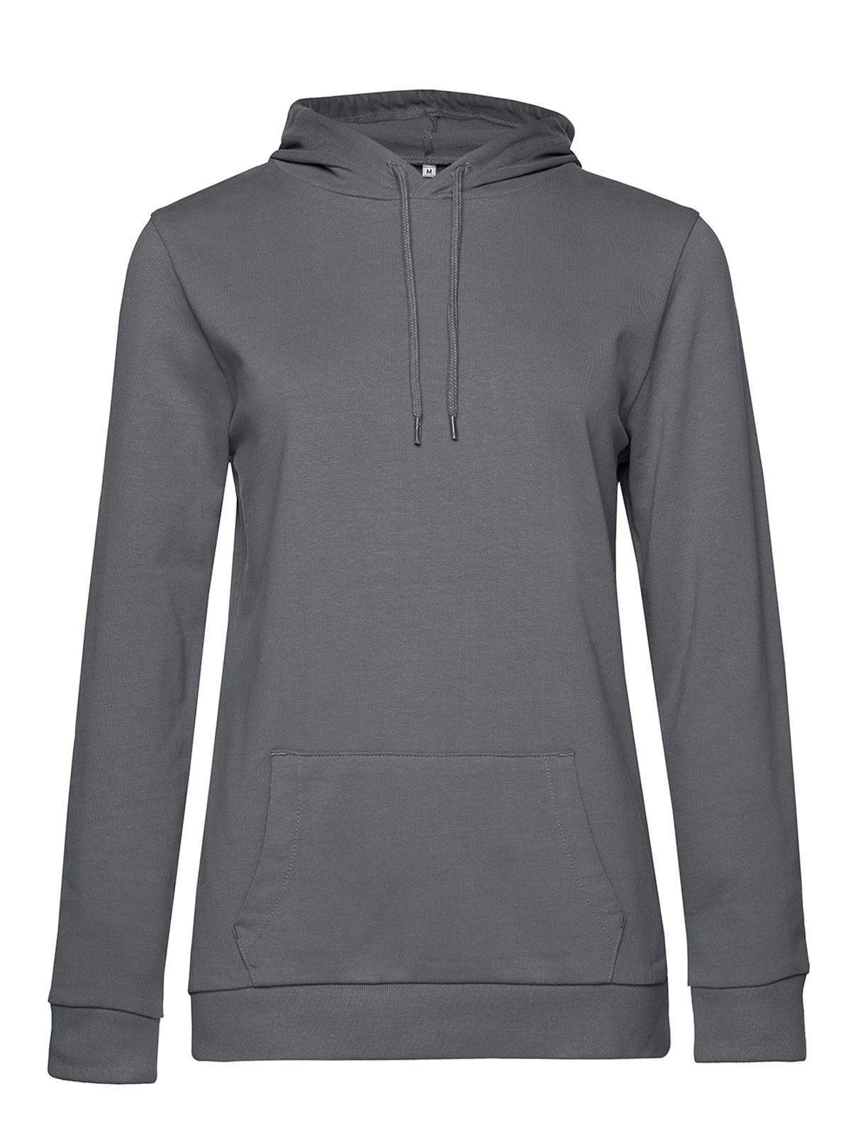Moletom com Capuz Feminino - EG665 - Cinza Elefante