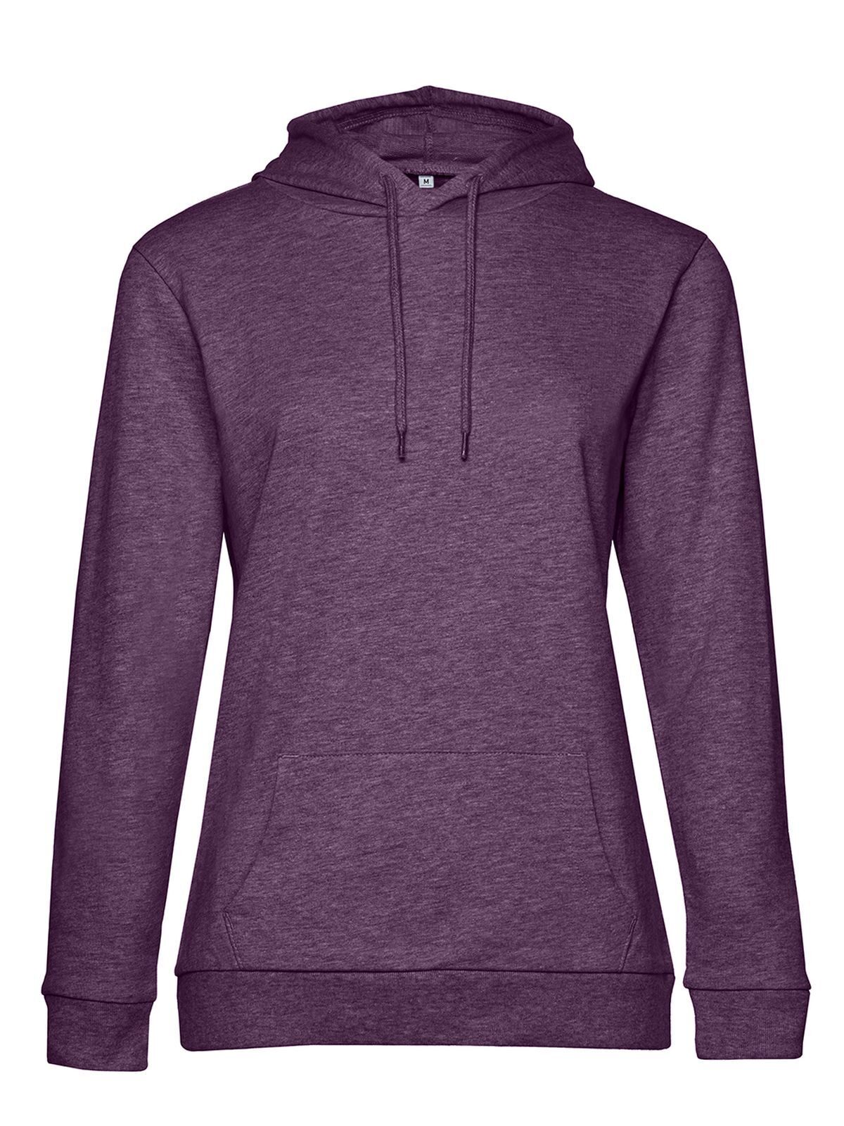 Moletom com Capuz Feminino - HP616 - Roxo Heather