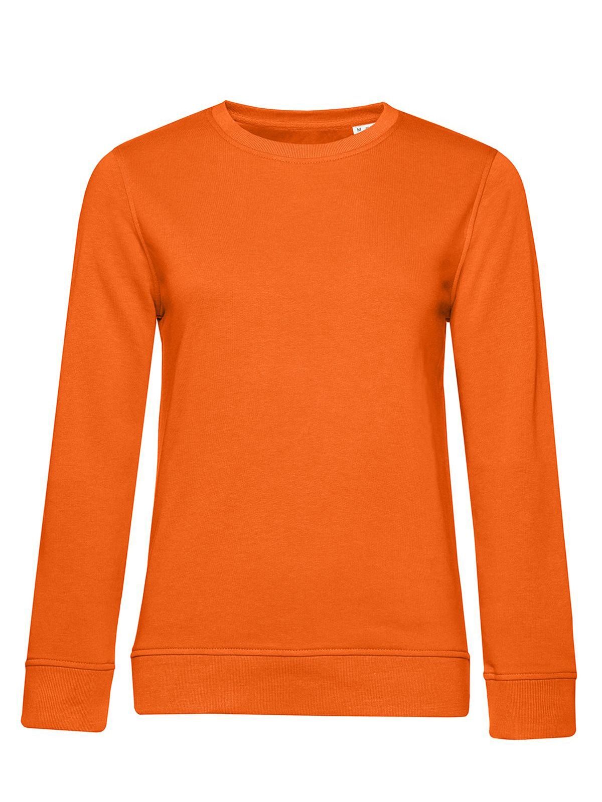 Moletom Inspire com Gola Redonda /Feminino_° - PO233 - Laranja Pura