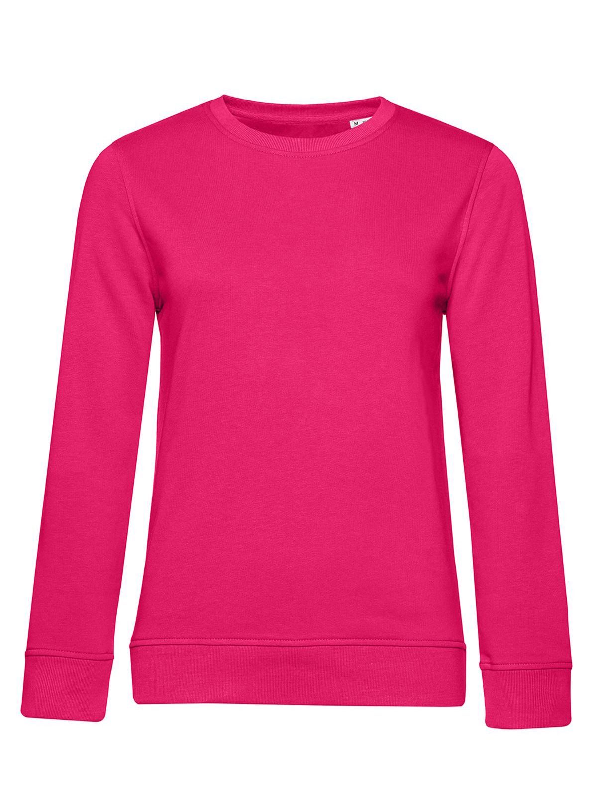 Moletom Inspire com Gola Redonda /Feminino_° - MP309 - Rosa Magenta