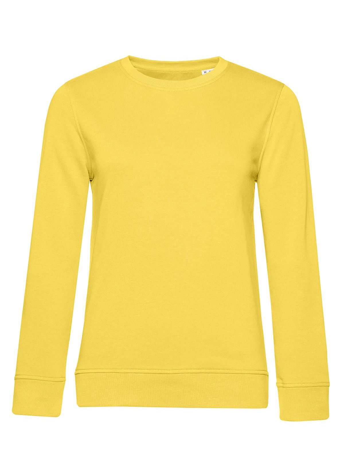 Moletom Inspire com Gola Redonda /Feminino_° - YF205 - Efervescência Amarela