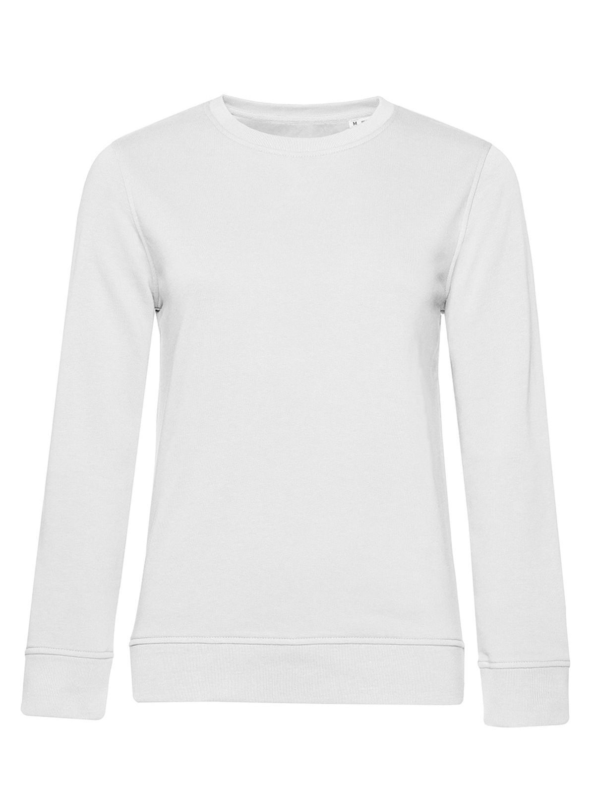 Moletom Inspire com Gola Redonda /Feminino_° - WH001 - Branco