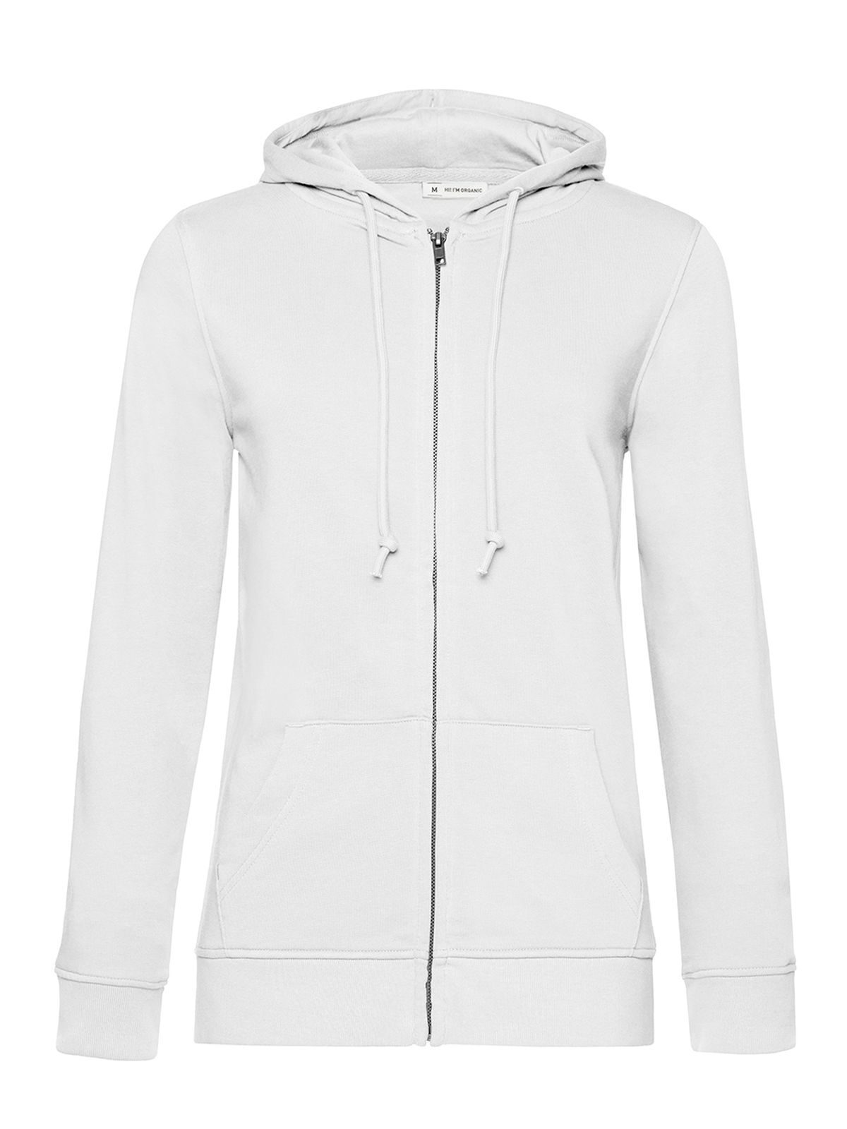 Jaqueta com capuz e zíper Inspire /Feminina_° - WH001 - Branco
