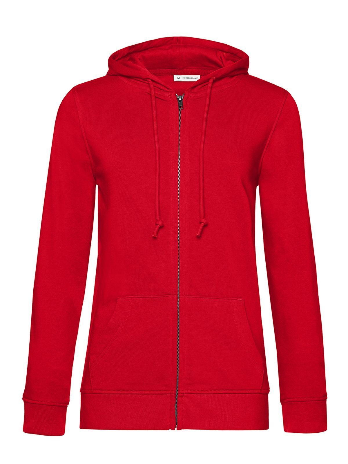 Jaqueta com capuz e zíper Inspire /Feminina_° - RE004 - Vermelho
