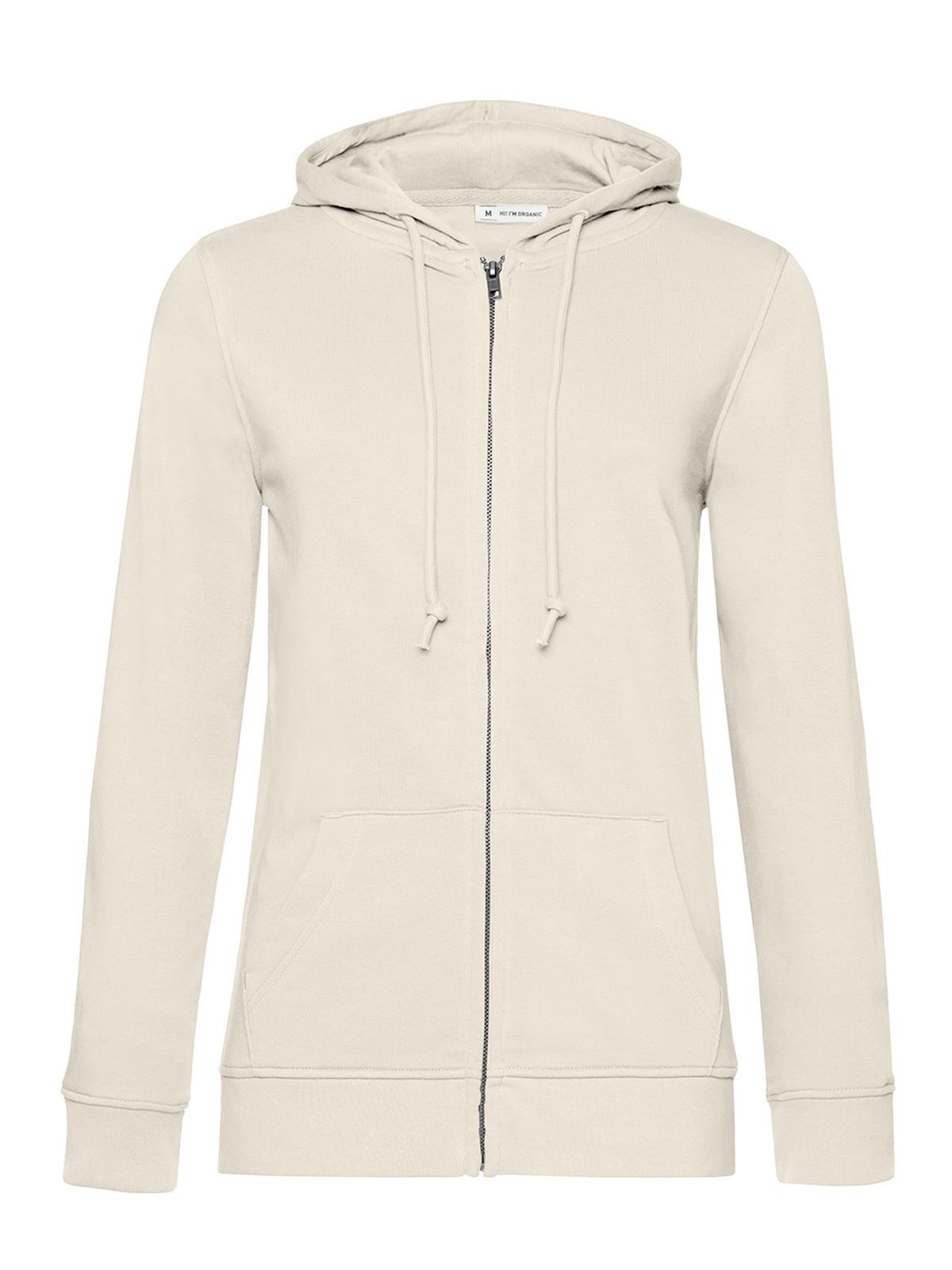 Jaqueta com capuz e zíper Inspire /Feminina_° - OW101 - Branco Off-White