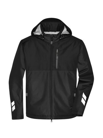 Jaqueta de trabalho rígida acolchoada - BLBL - Preto