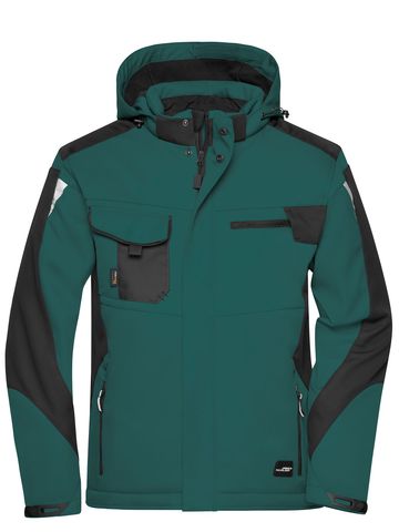 Jaqueta Softshell Craftsmen - DGRBL - VERDE-ESCURO-PRETO