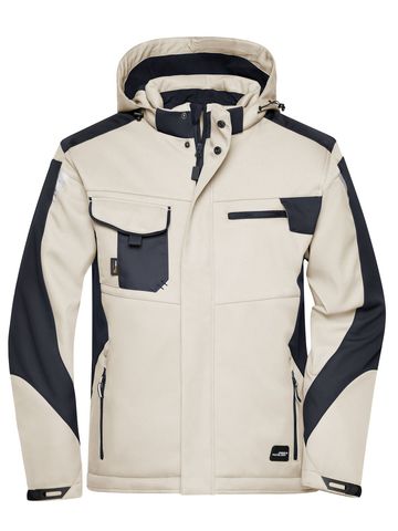 Jaqueta Softshell Craftsmen - STBL - PRETO-PEDRA