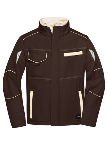 Jaqueta Softshell para Trabalho - Nível 2 - BRSTO - BROWN-STONE