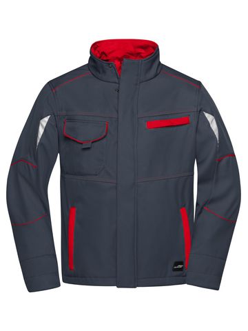Jaqueta Softshell para Trabalho - Nível 2 - CBRD - VERMELHO CARBONO