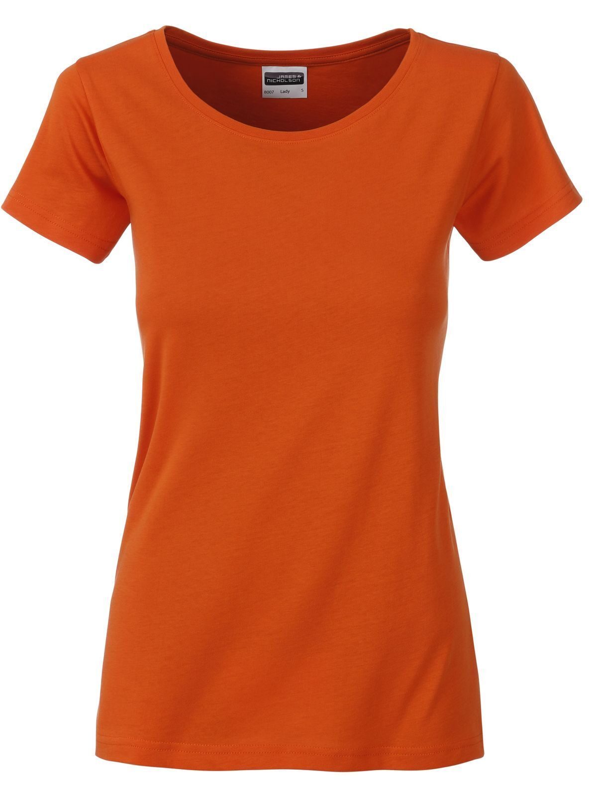 Camiseta básica feminina - DOR - LARANJA ESCURO