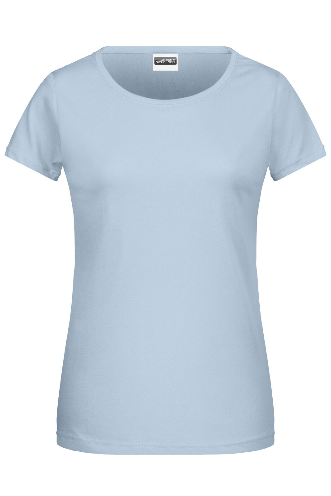 Camiseta básica feminina - LBLU - AZUL CLARO