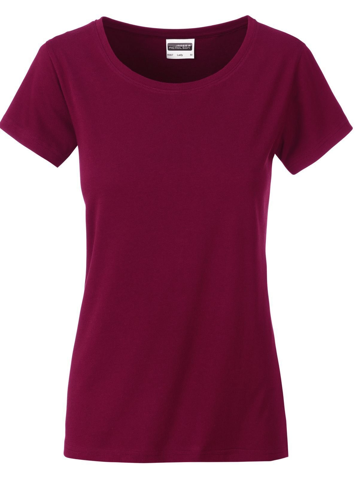 Camiseta básica feminina - WI-VINHO