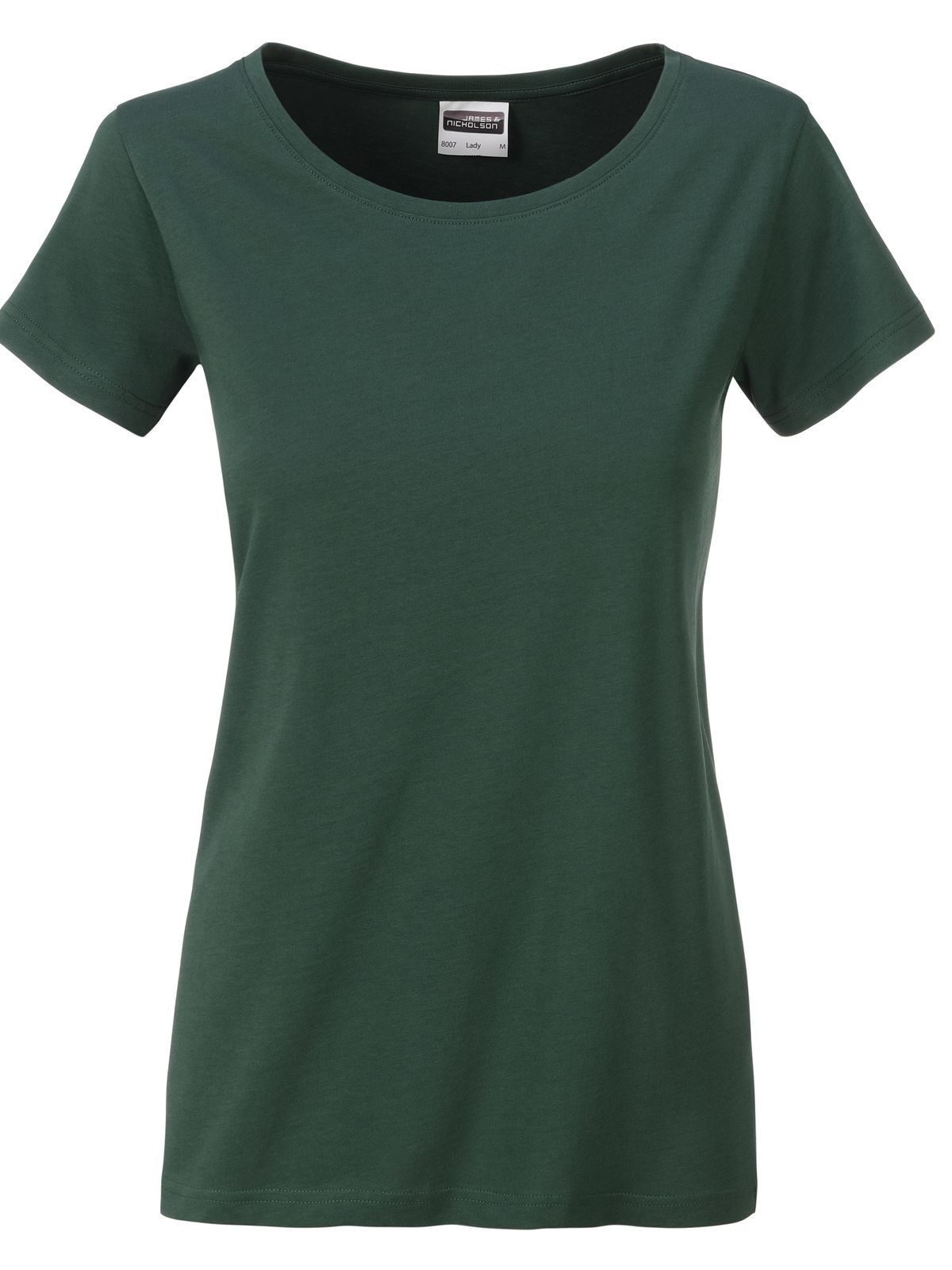 Camiseta básica feminina - DGR - VERDE ESCURO