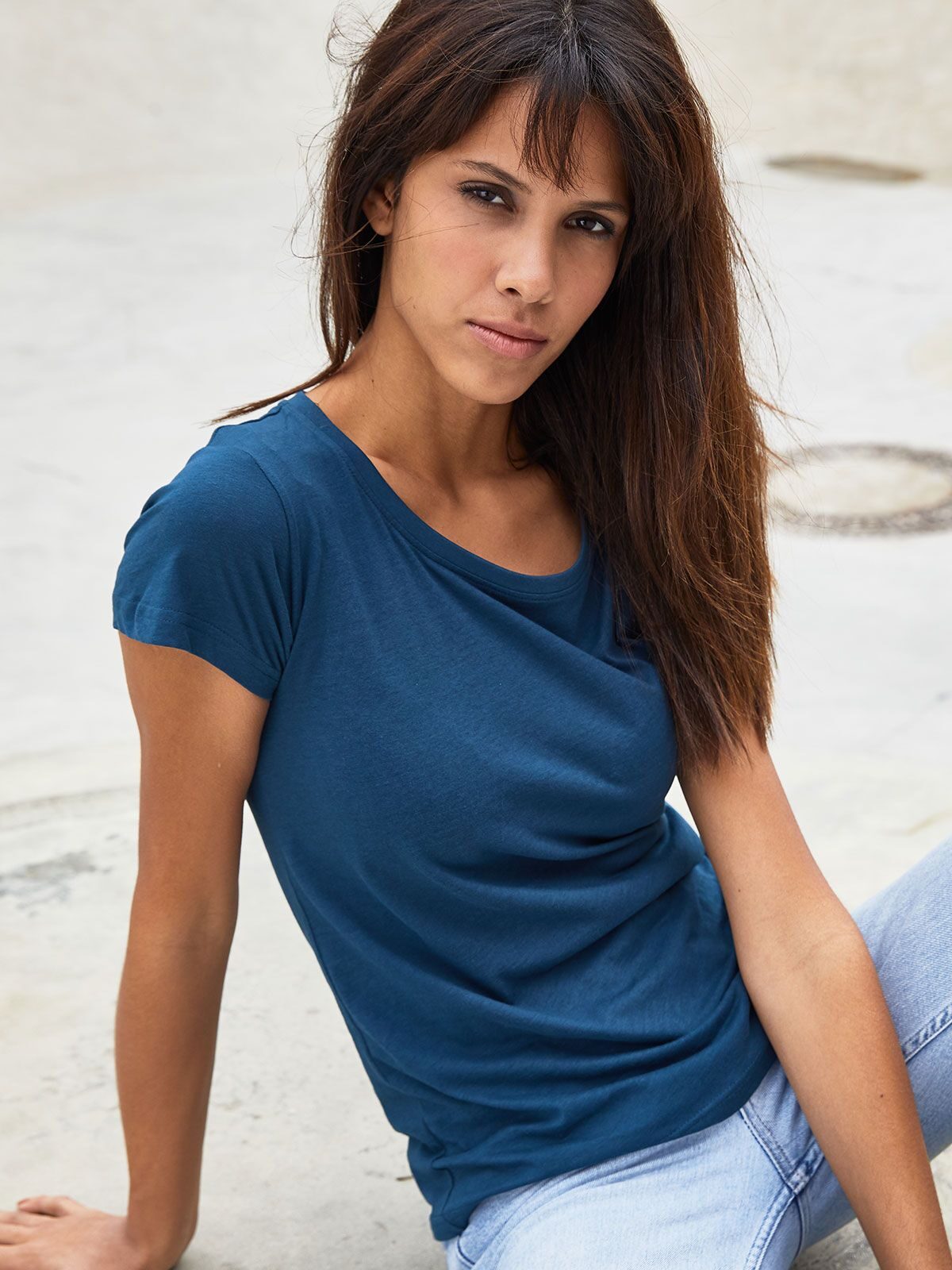 Camiseta básica feminina