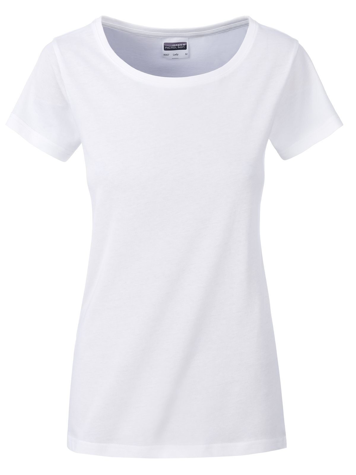 Camiseta básica feminina - WH - Branco