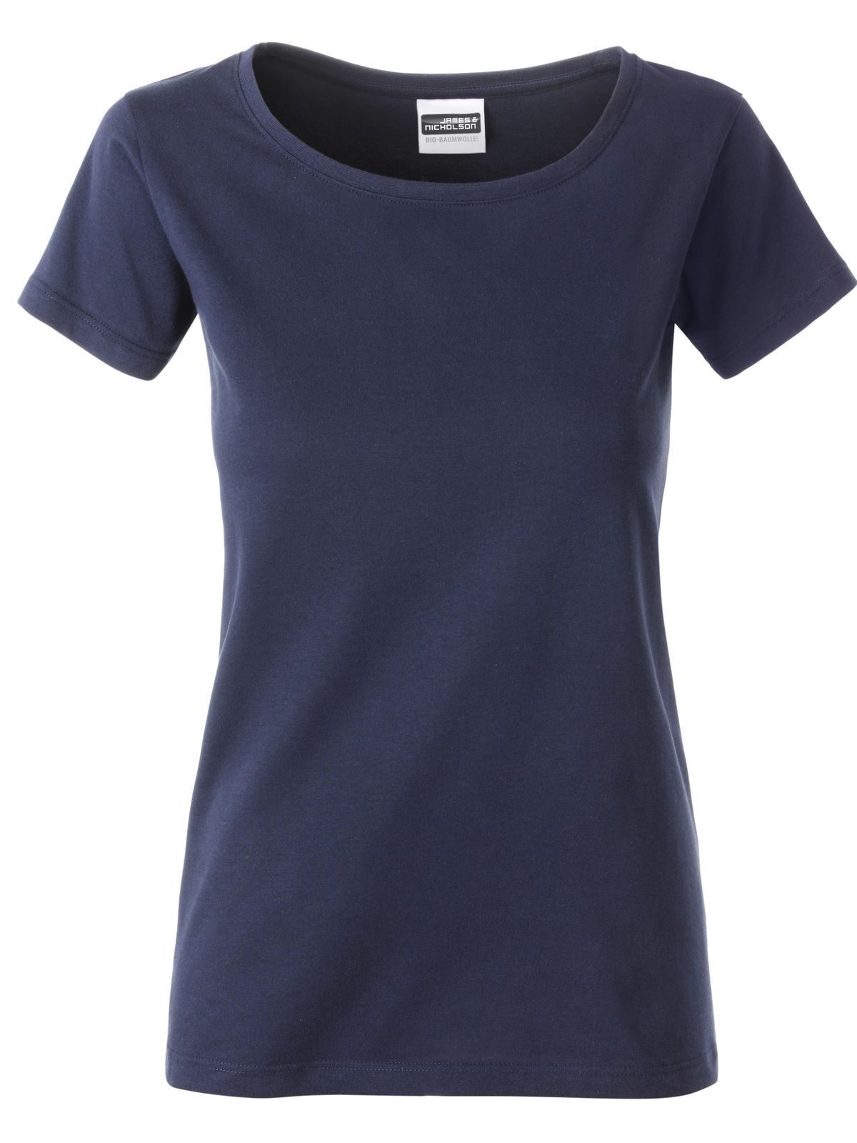 Camiseta básica feminina - NY - Marinha
