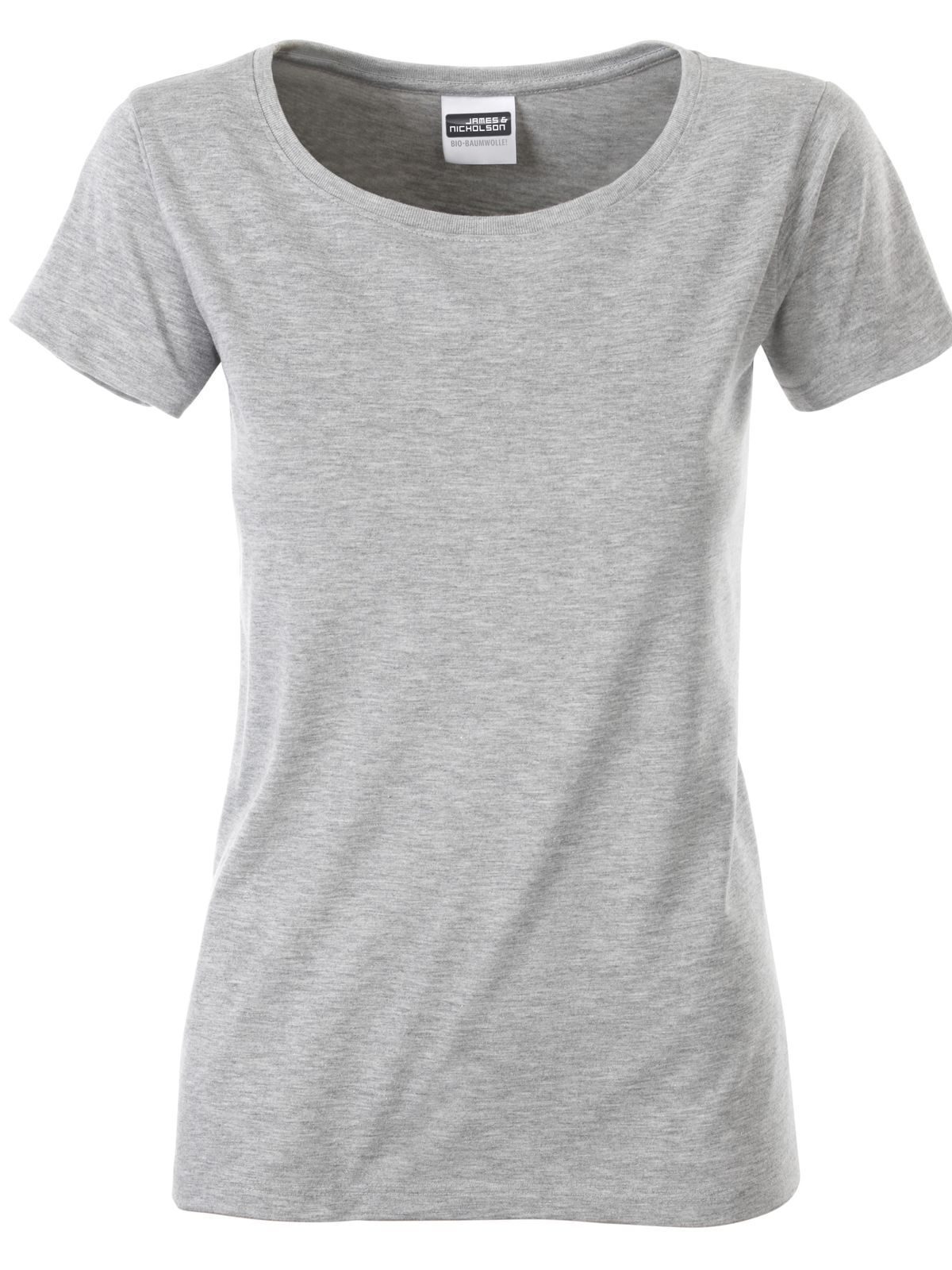Camiseta básica feminina - GREHE - Urze cinza