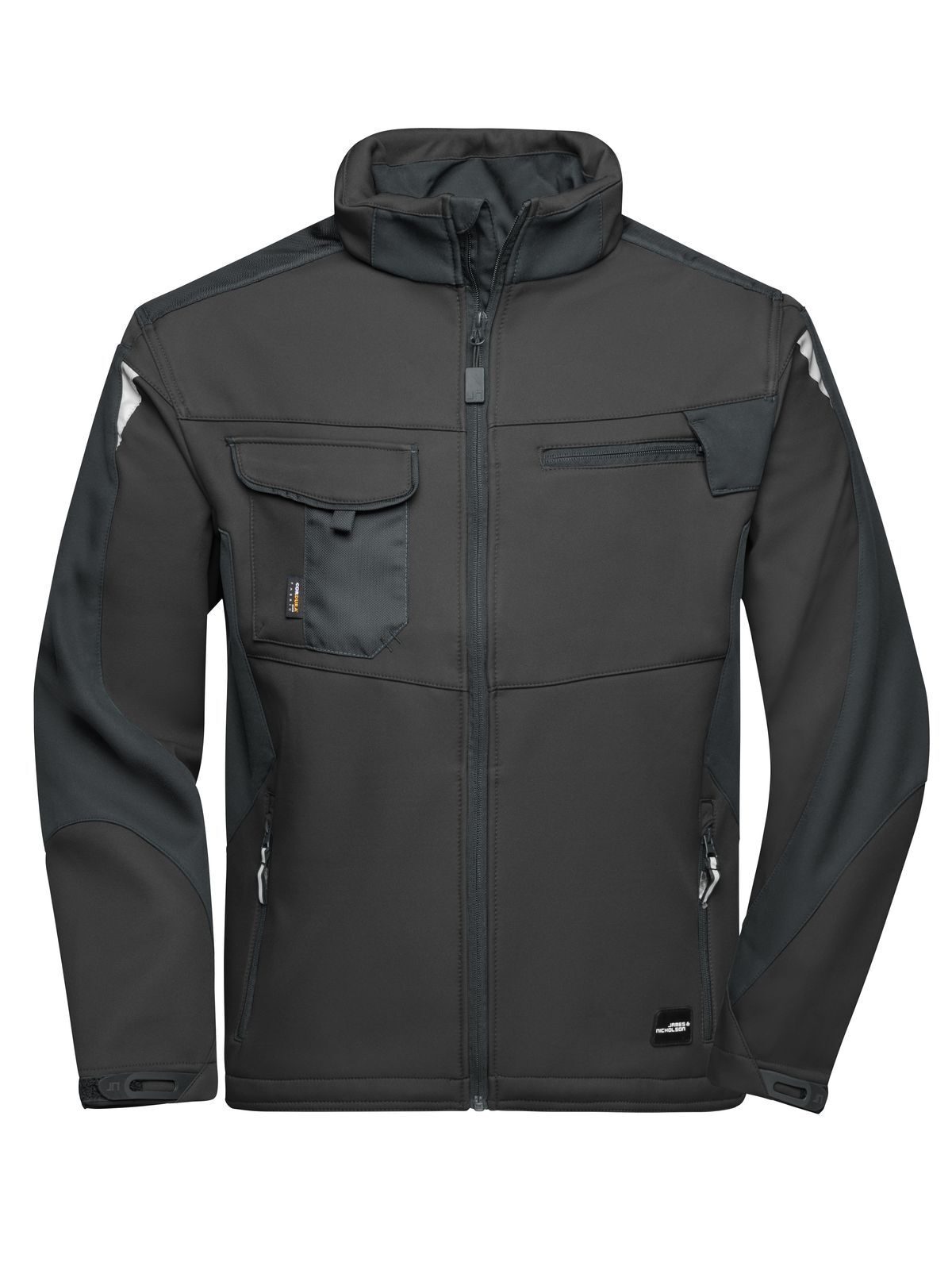 Jaqueta Softshell para Trabalho -RESISTENTE- - BLBL - Preto