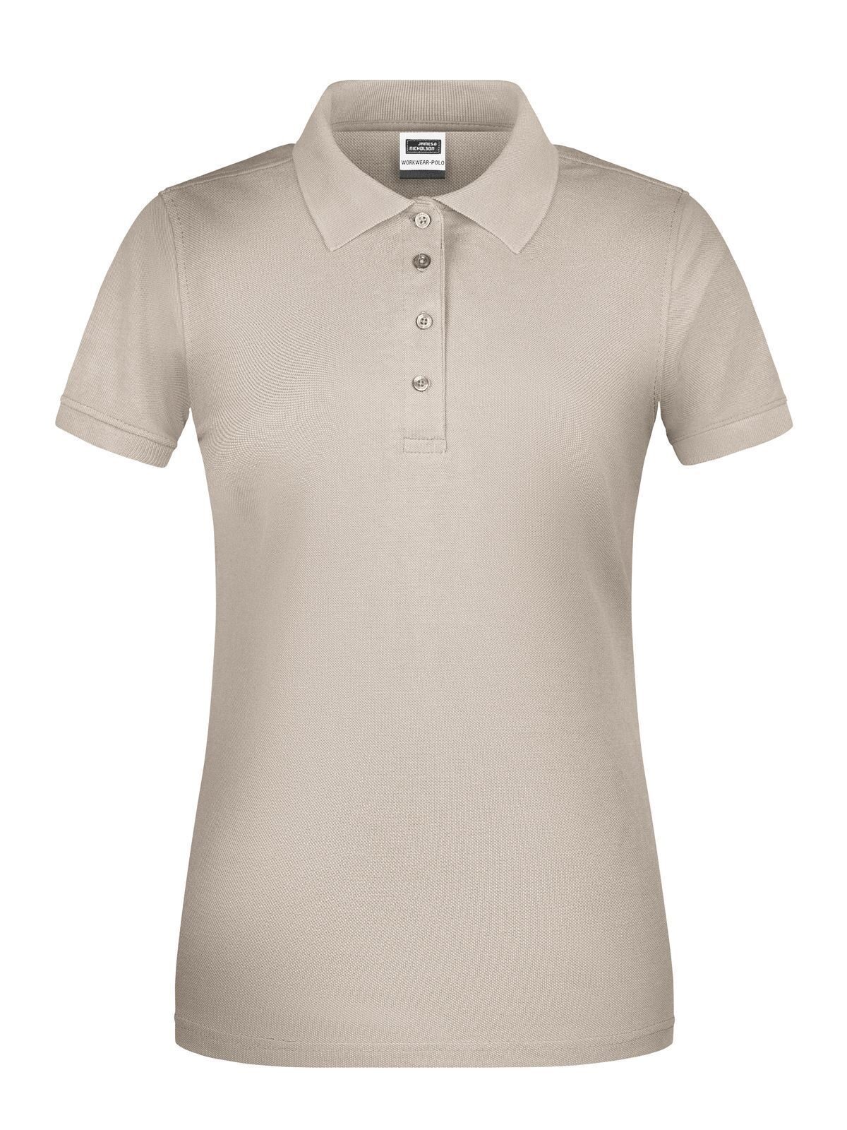 Polo de trabalho para mulher OCS Blended - STBL - Preto-Pedra