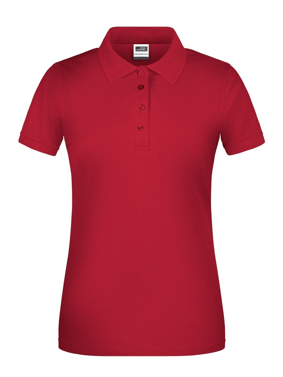 Polo de trabalho para mulher OCS Blended - RD - Vermelho Melange