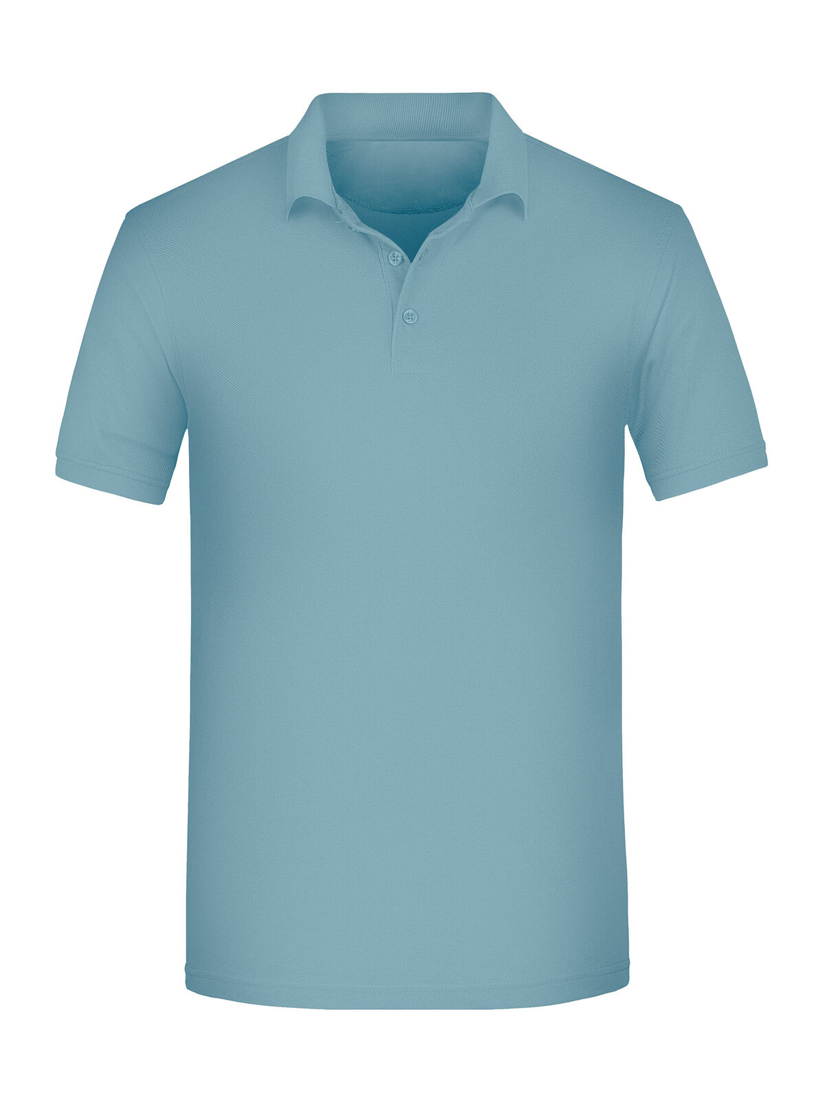 Polo de trabalho para homem OCS Blended - STBLU - Azul-aço