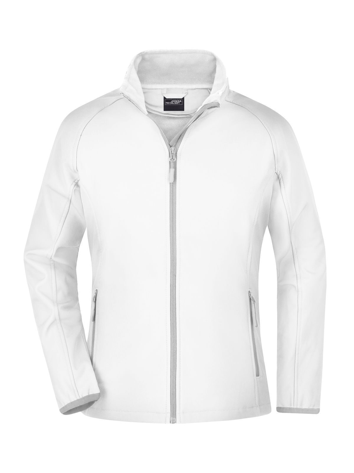 Jaqueta Softshell Promocional Feminina - WHWH - Branco/Branco