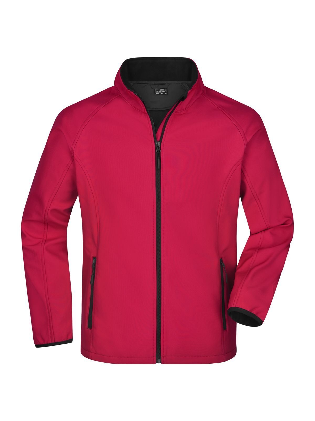 Jaqueta Softshell Masculina Promocional - RDBL - VERMELHO-PRETO