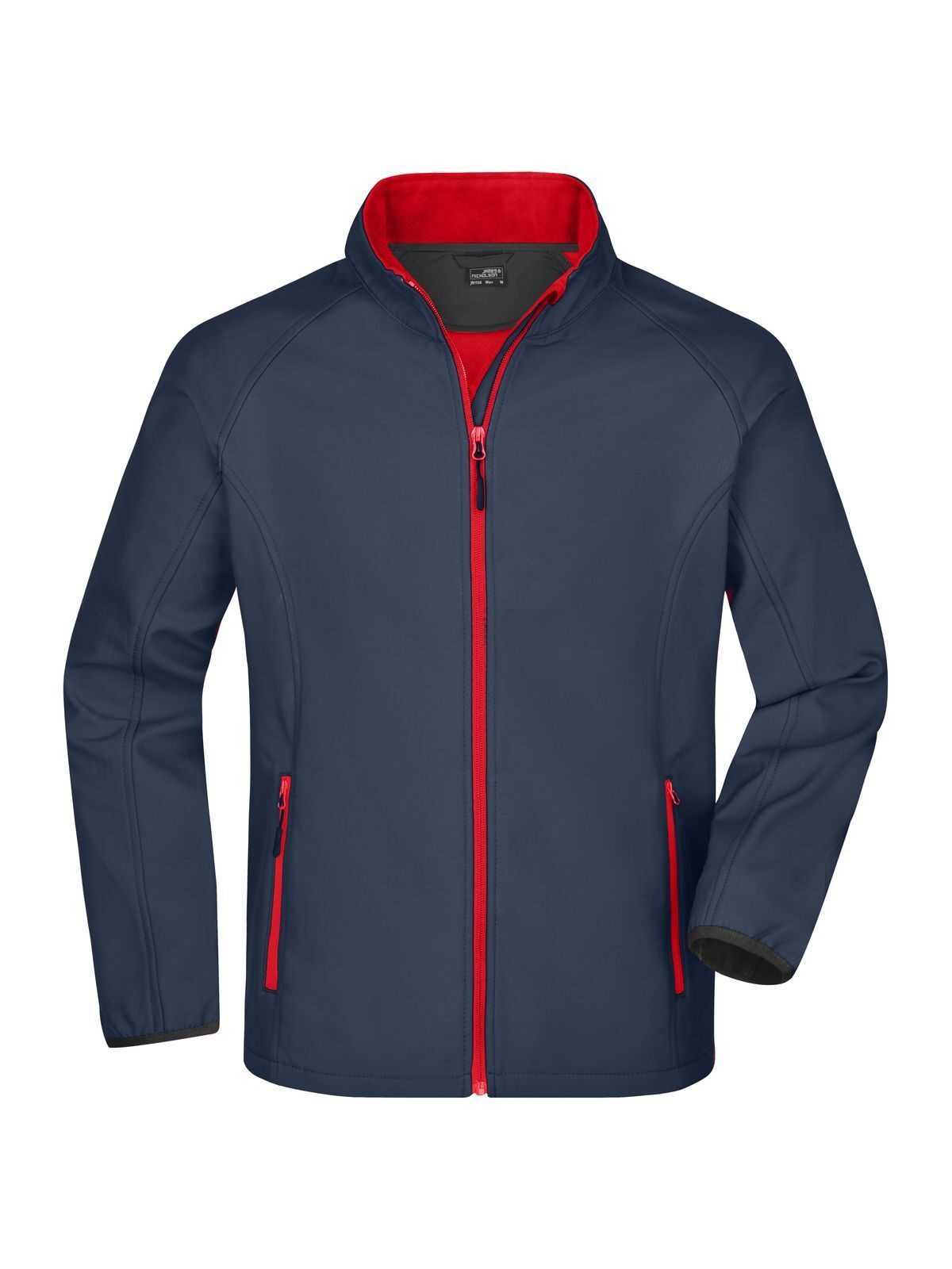 Jaqueta Softshell Masculina Promocional - IGRED - VERMELHO-CINZA-FERRO